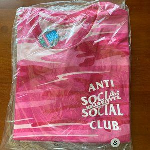 Hello Kitty and Friends x ASSC Pink Camo Tee - Anti Social Social Club - size S,